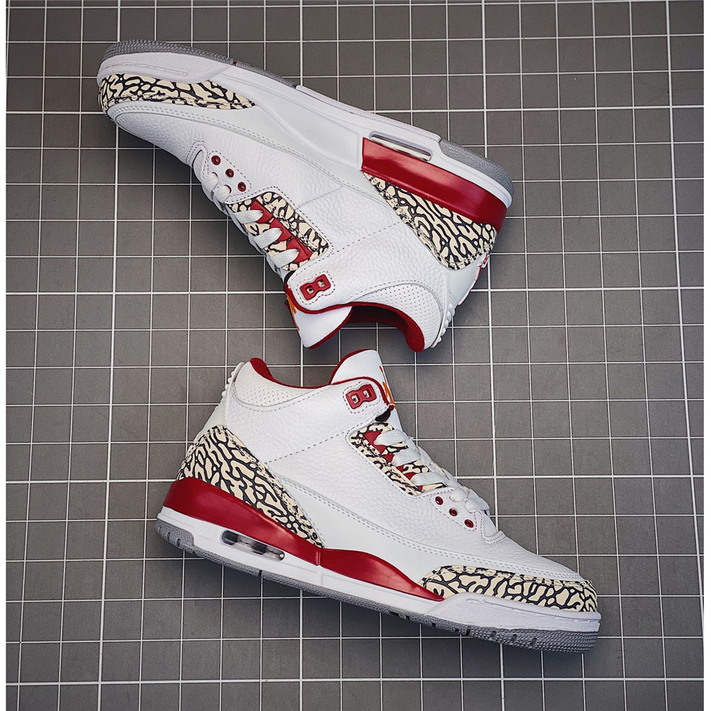 Air Jordan 3 Retro 'Cardinal Red' CT8532-126 Sneaker - DesignerGu