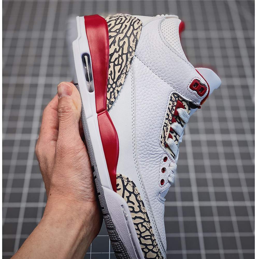 Air Jordan 3 Retro 'Cardinal Red' CT8532-126 Sneaker - DesignerGu