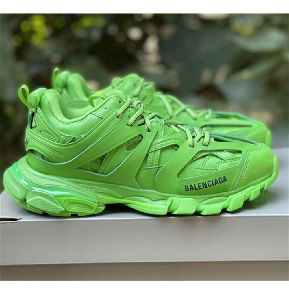 Balenciaga Track Sneaker In Green - DesignerGu