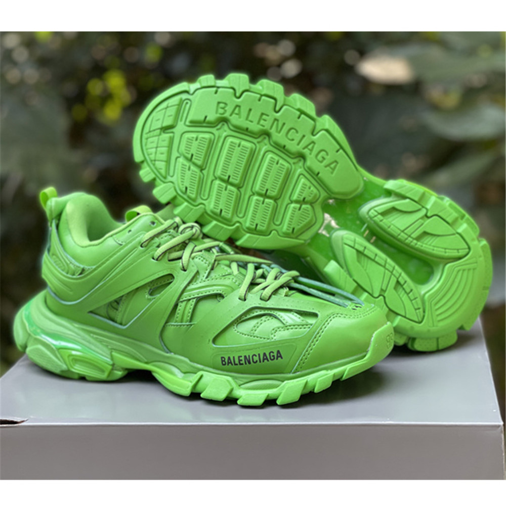 Balenciaga Track Sneaker In Green - DesignerGu