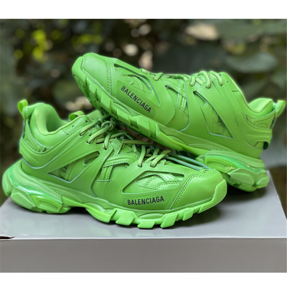 Balenciaga Track Sneaker In Green - DesignerGu