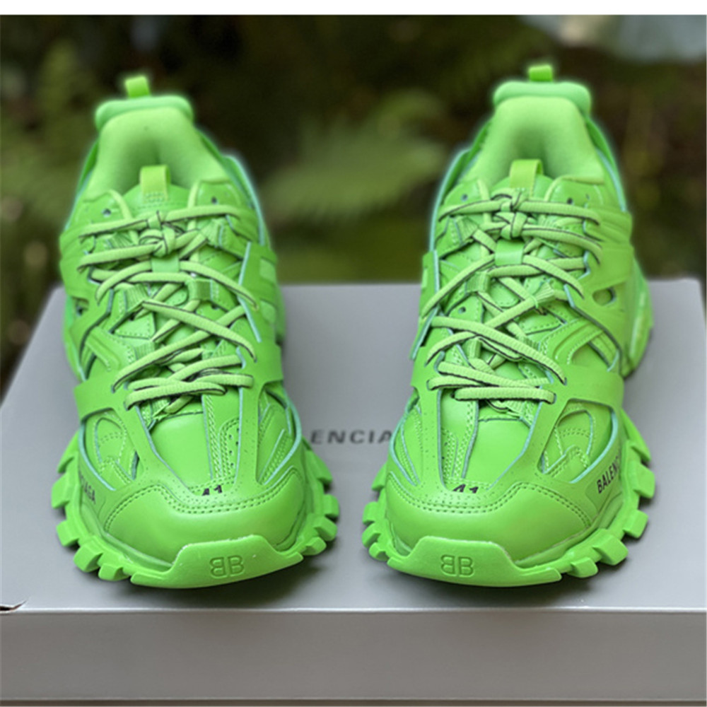 Balenciaga Track Sneaker In Green - DesignerGu