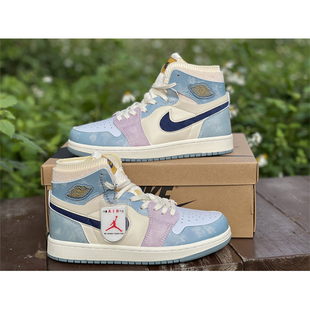 Air Jordan 1 Zoom CMFT “Celestine Blue” Sneaker - DesignerGu