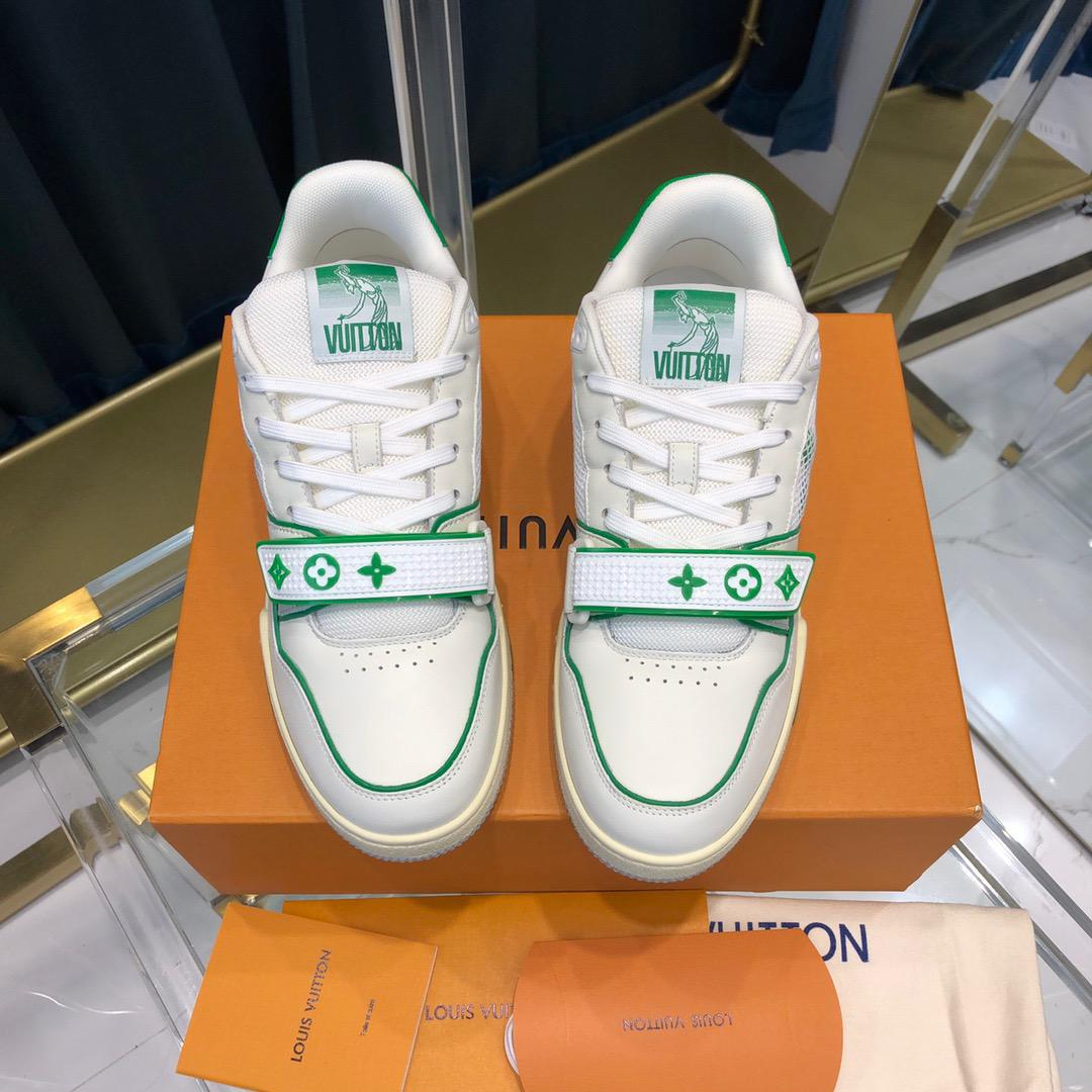 Louis Vuitton Trainer Sneaker(Upon UK Size) - DesignerGu