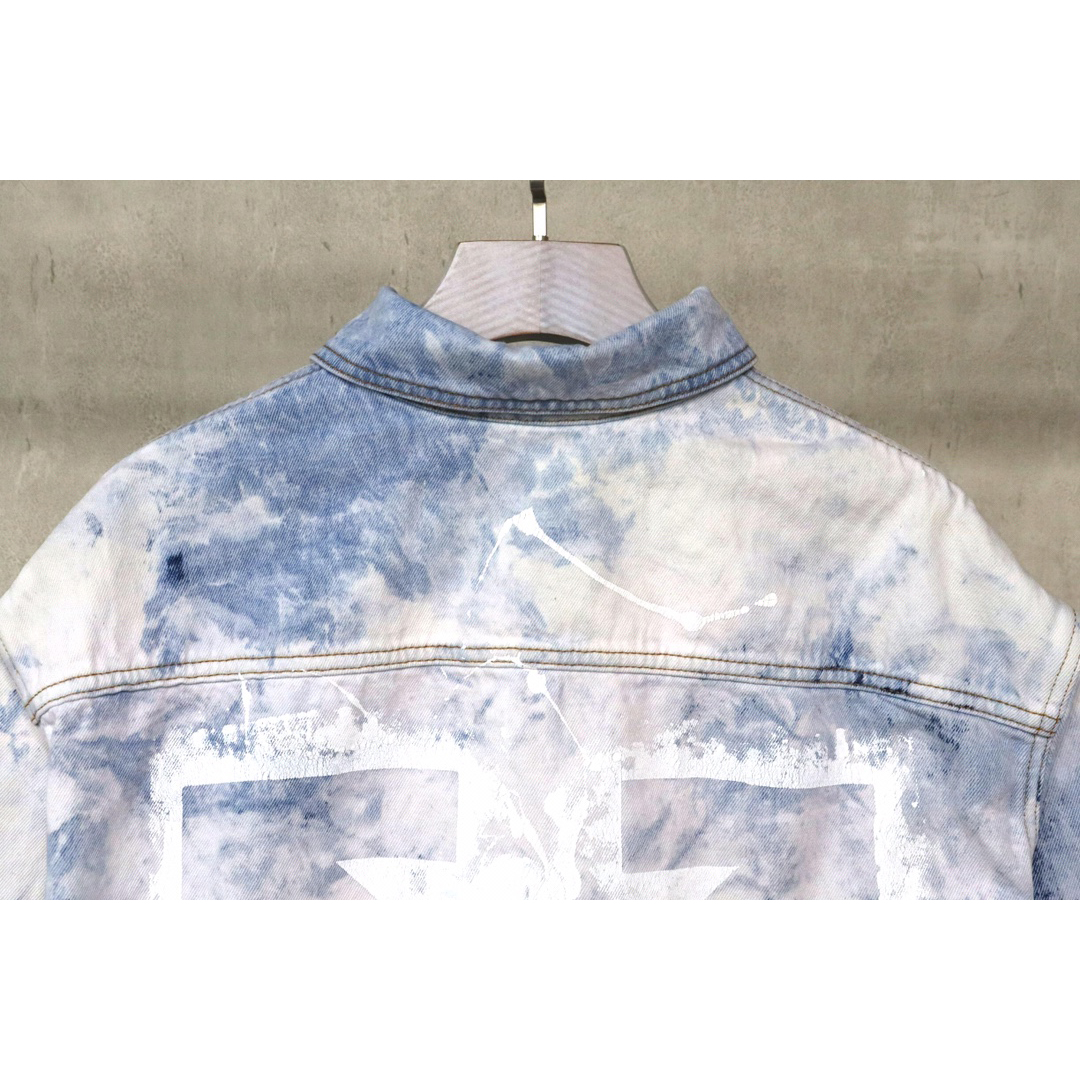 Off White Arrow Denim Jacket - DesignerGu