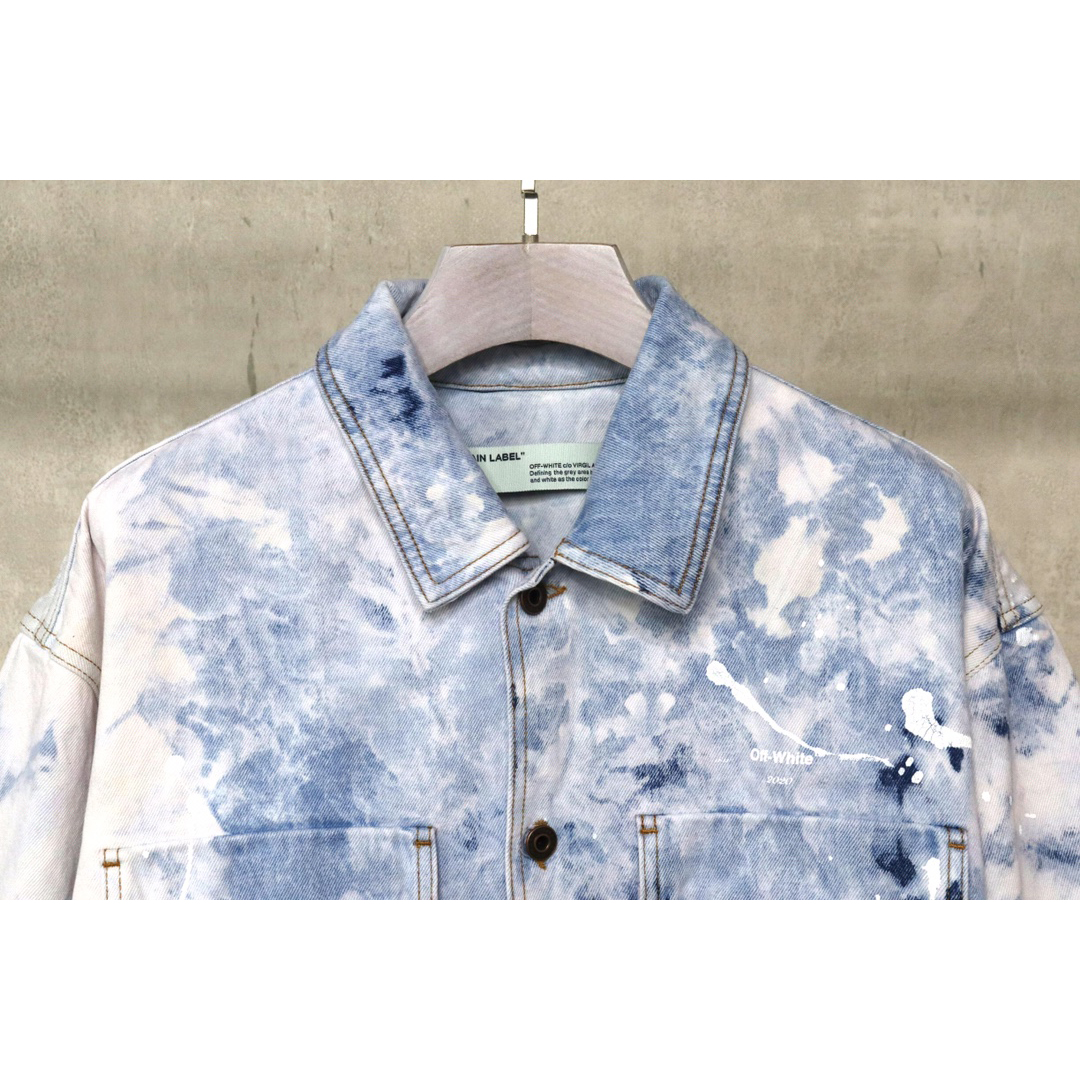 Off White Arrow Denim Jacket - DesignerGu