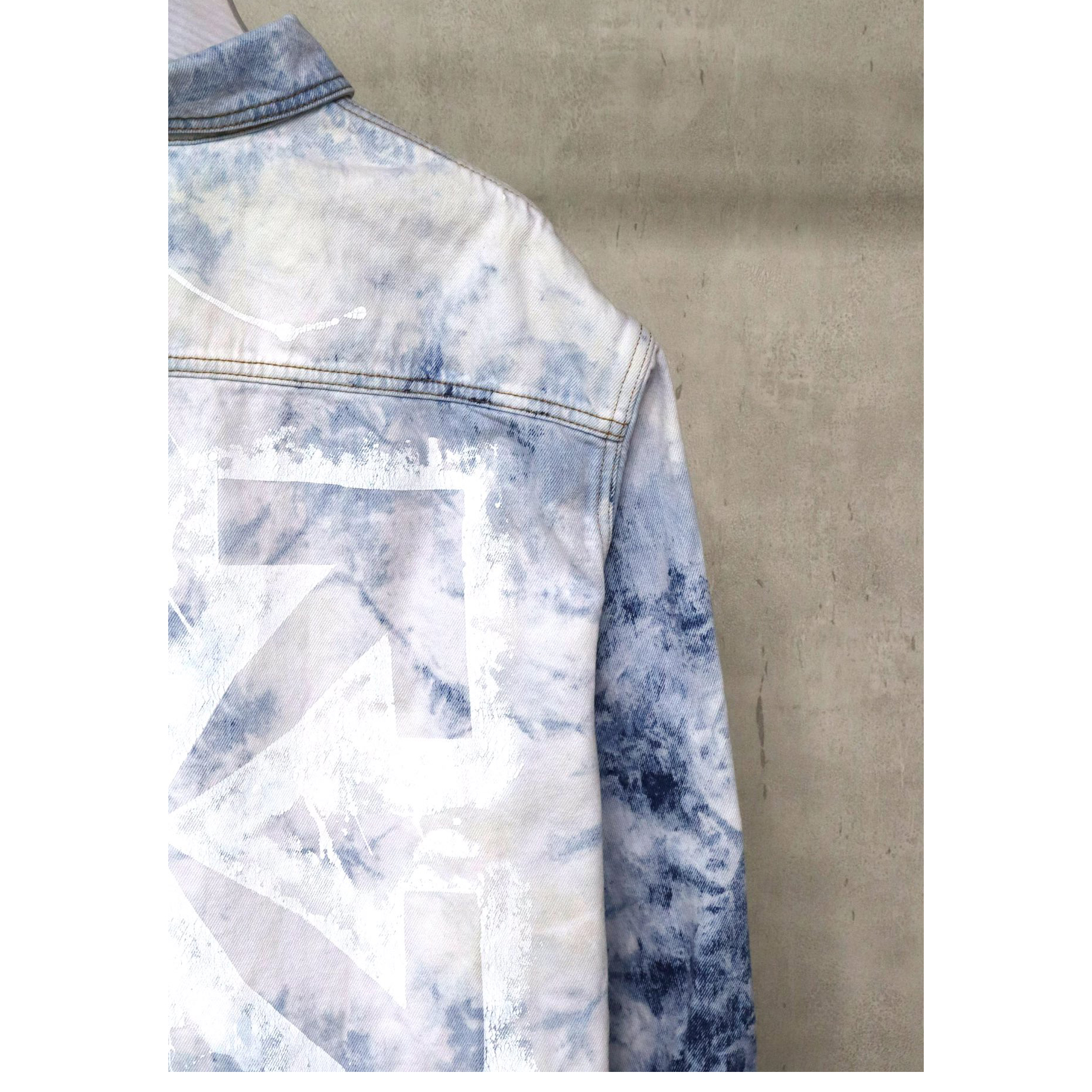 Off White Arrow Denim Jacket - DesignerGu