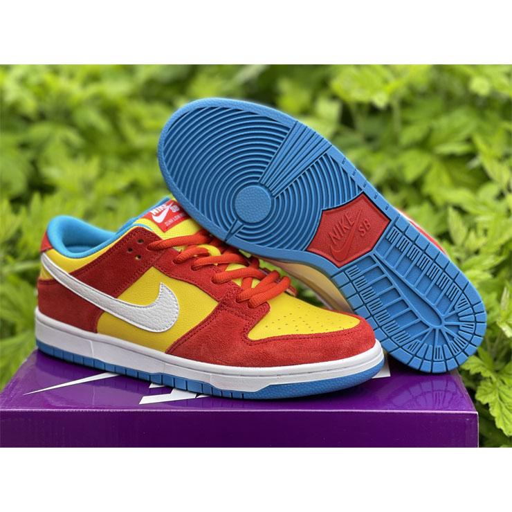 Nike SB Dunk Low “Bart Simpson” BQ6817-602 - DesignerGu