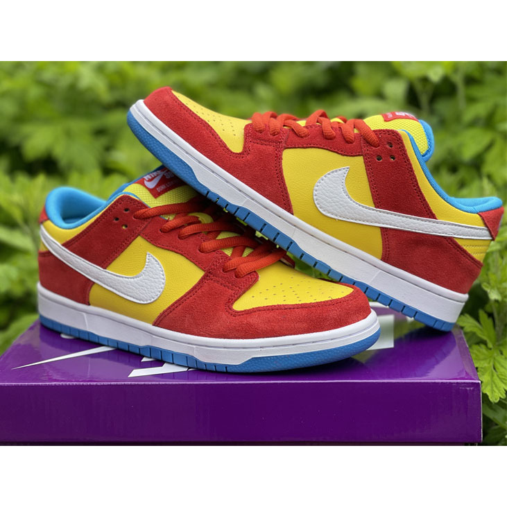 Nike SB Dunk Low “Bart Simpson” BQ6817-602 - DesignerGu