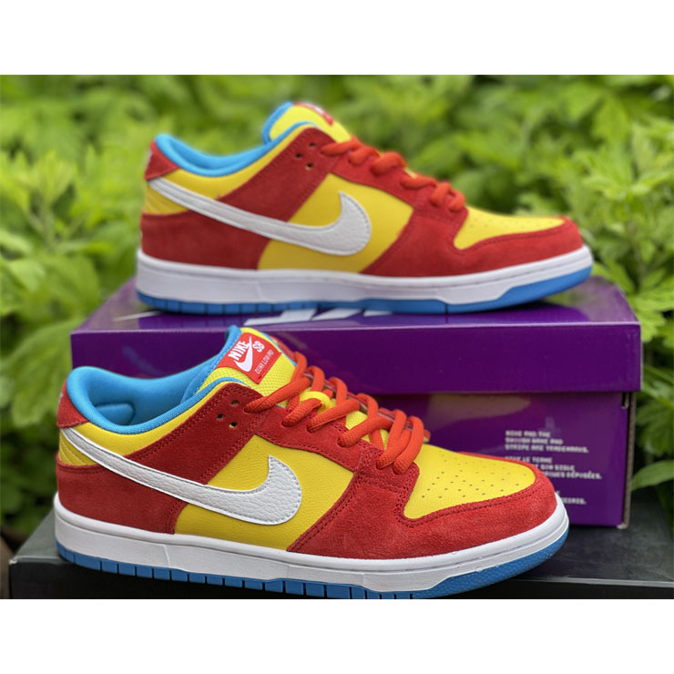 Nike SB Dunk Low “Bart Simpson” BQ6817-602 - DesignerGu