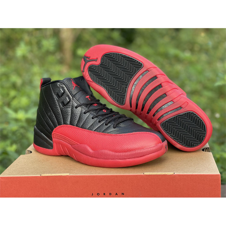 Air Jordan 12 “Flu Game” Sneakers - DesignerGu