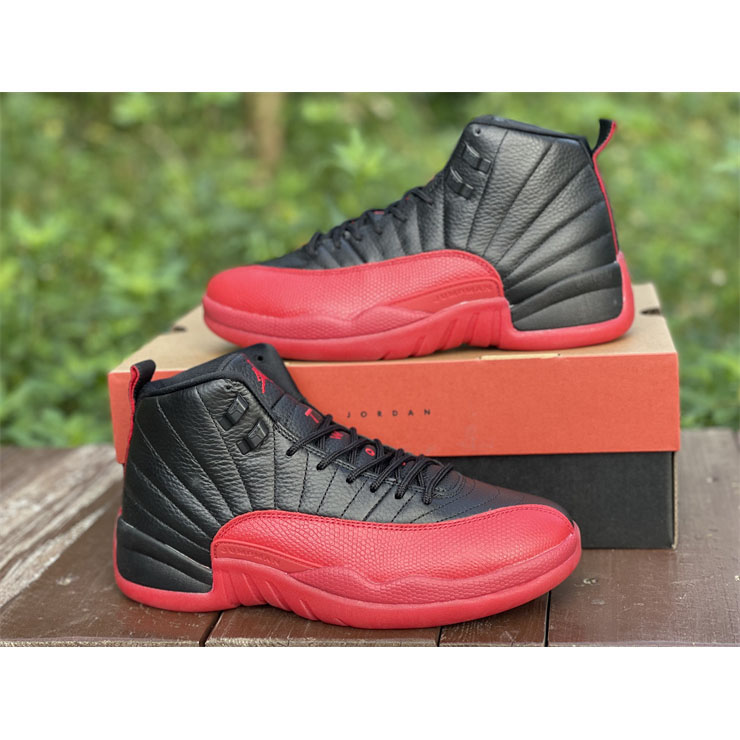 Air Jordan 12 “Flu Game” Sneakers - DesignerGu