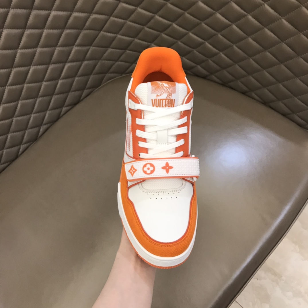 Louis Vuitton Trainer Sneaker  (UK SIZE) - DesignerGu