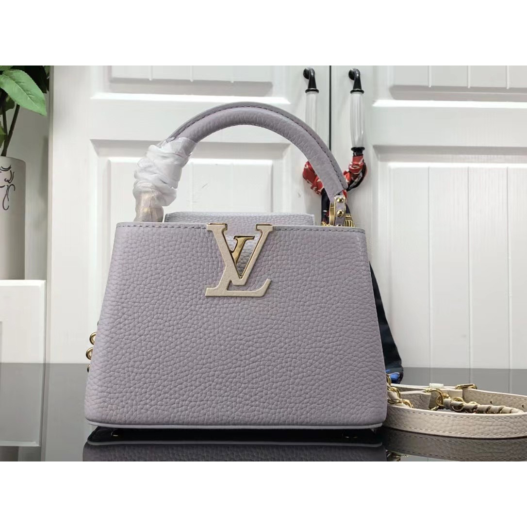 Louis Vuitton Capucines Mini Handbag (21 x 14 x 8 cm) - DesignerGu