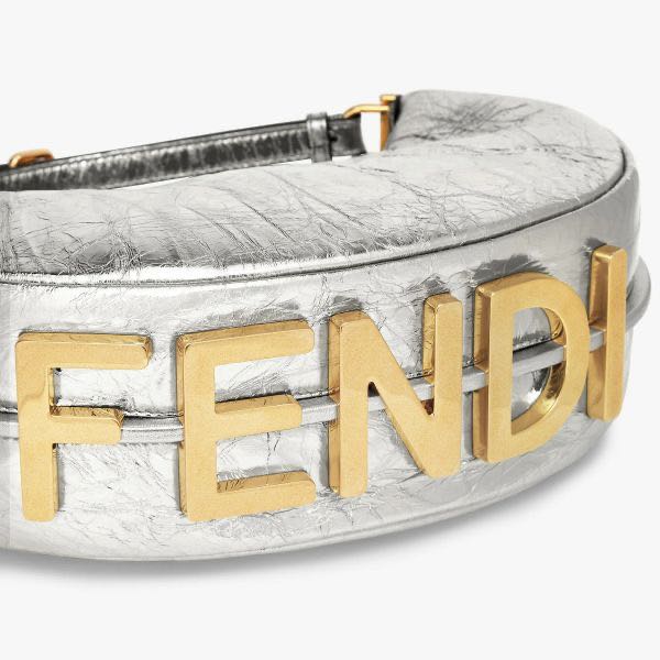 Fendi Graphy  Big White Leather Bag(10-29-24.5cm) - DesignerGu