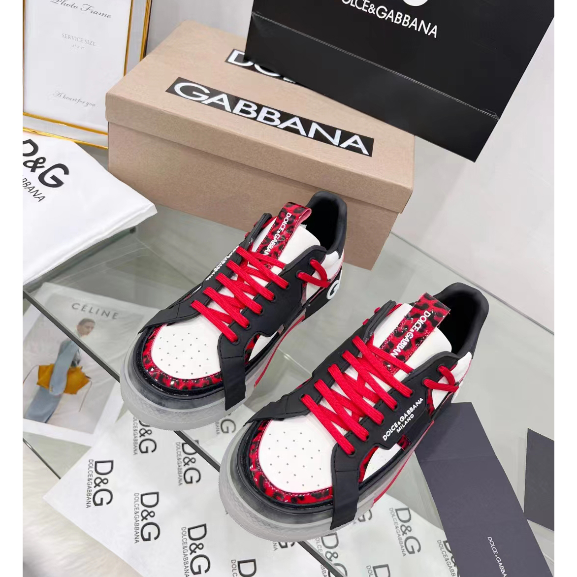 Dolce & Gabbana Dolce & Gabbana Custom 2.Zero Sneakers - DesignerGu