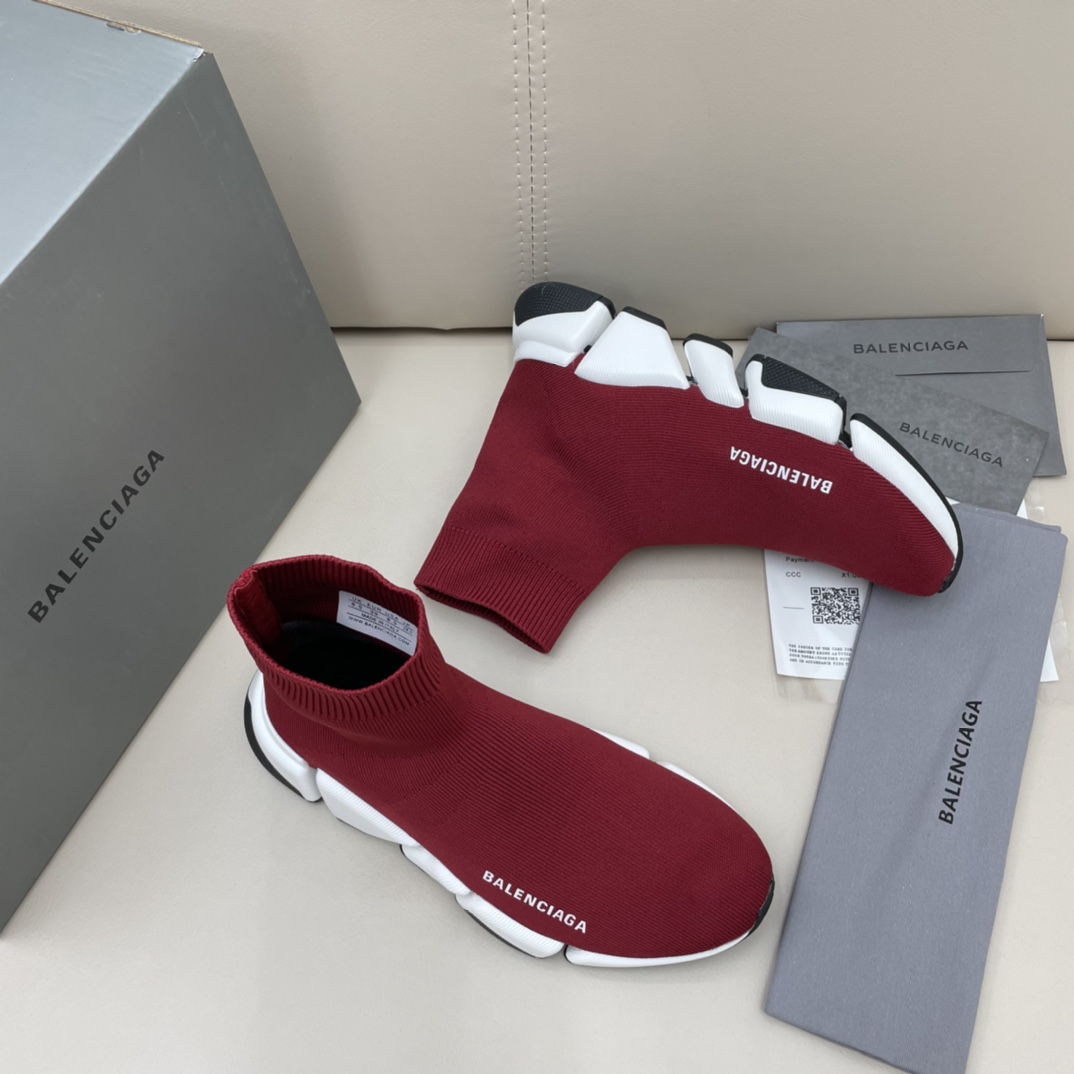 Balenciaga  Speed 2.0 Recycled Knit Sneaker  - DesignerGu