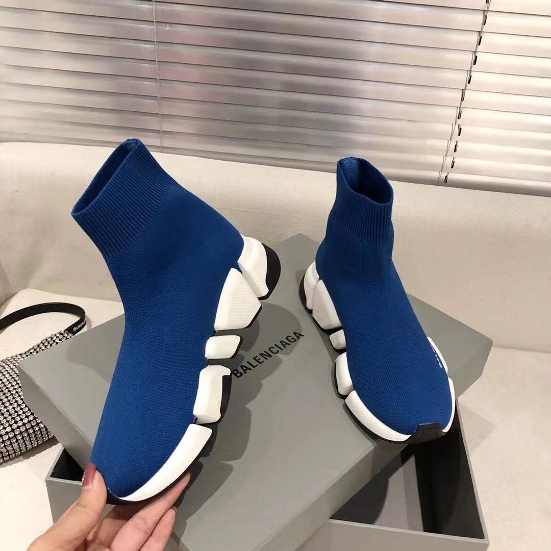 Balenciaga  Speed 2.0 Recycled Knit Sneaker  - DesignerGu