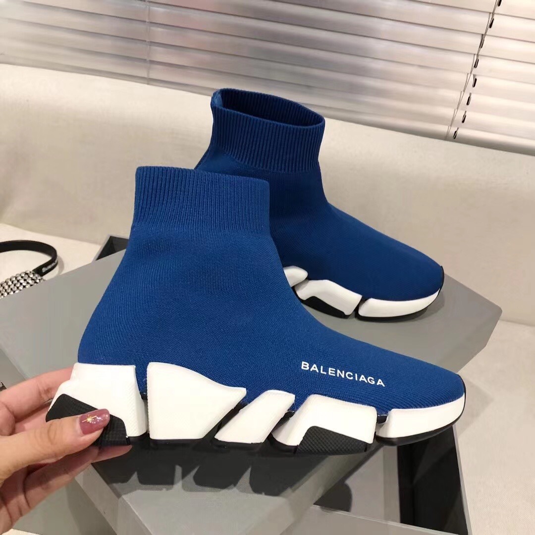 Balenciaga  Speed 2.0 Recycled Knit Sneaker  - DesignerGu