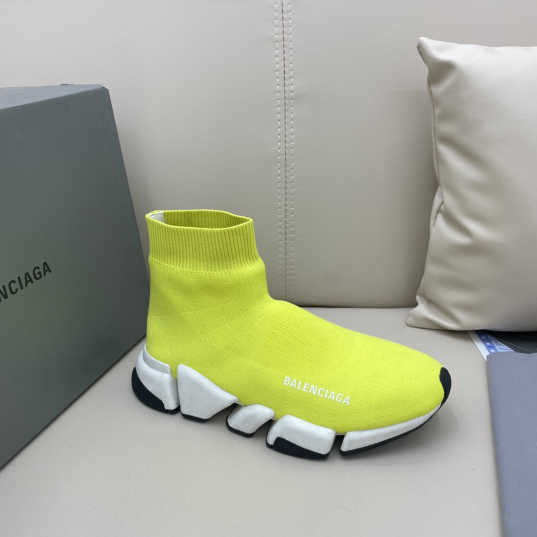 Balenciaga  Speed 2.0 Recycled Knit Sneaker  - DesignerGu