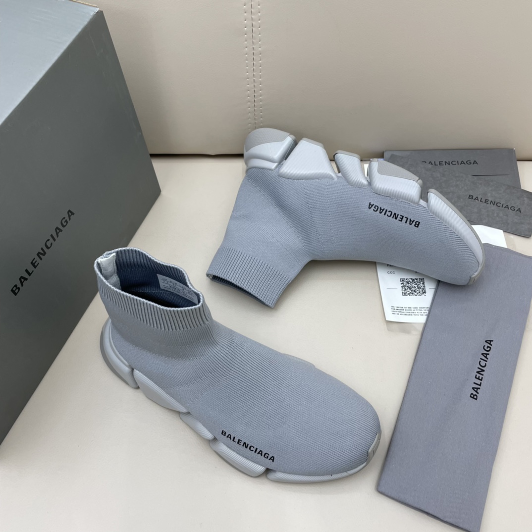 Balenciaga  Speed 2.0 Recycled Knit Sneaker  - DesignerGu