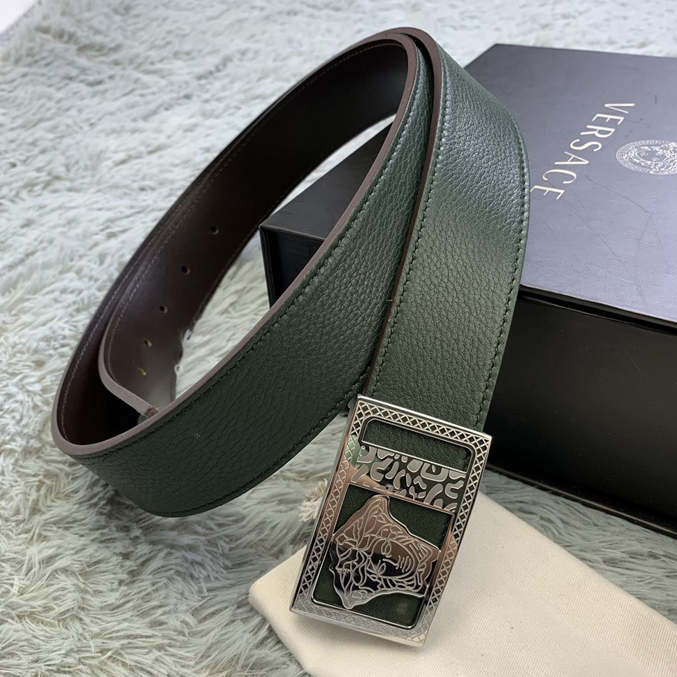 Versace Medusa Head Leather Belt  35mm - DesignerGu