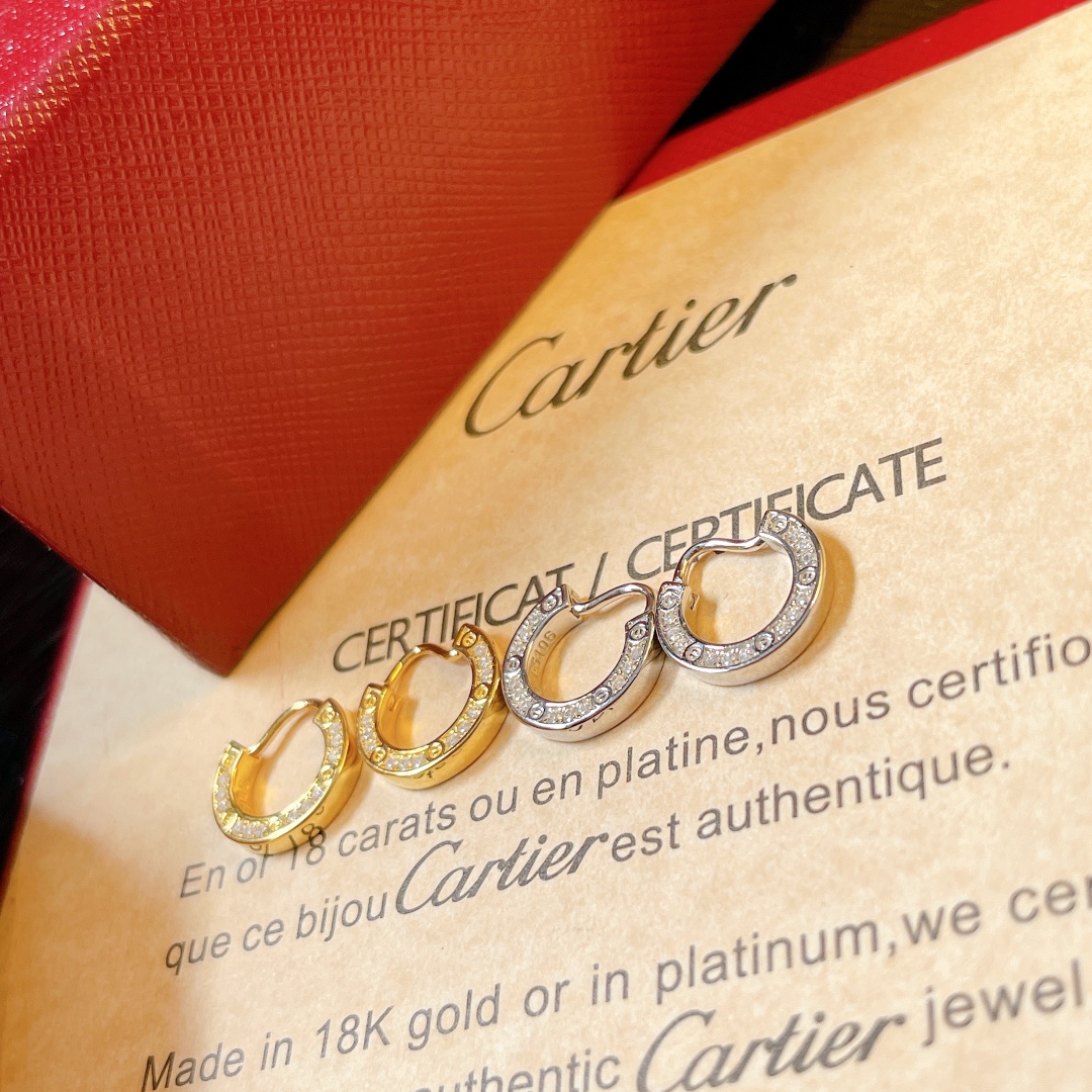 Cartier Earrings - DesignerGu