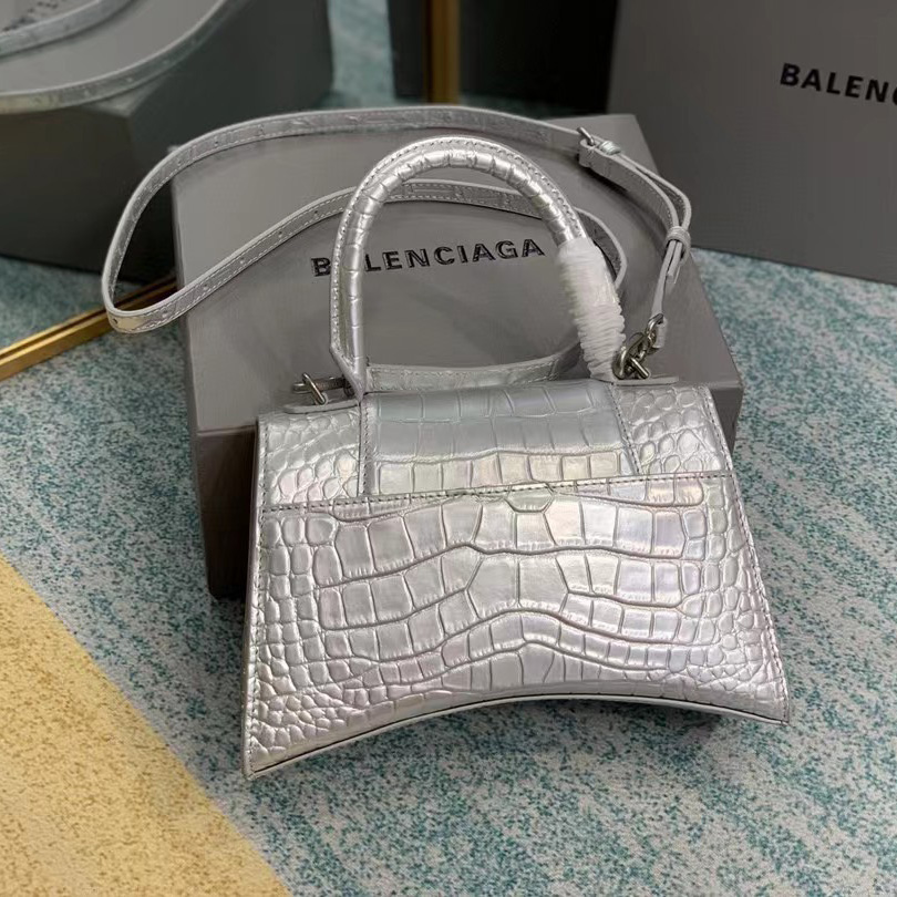 Balenciaga Hourglass Top Handle Bag (23-14-10CM) - DesignerGu