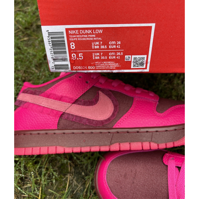 Nike Dunk Low 'Valentine's Day' Sneaker DQ9324-600 - DesignerGu