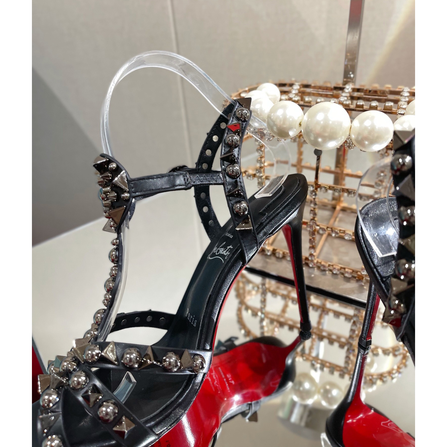 Christian Louboutin Sandal（10cm Heel Height） - DesignerGu