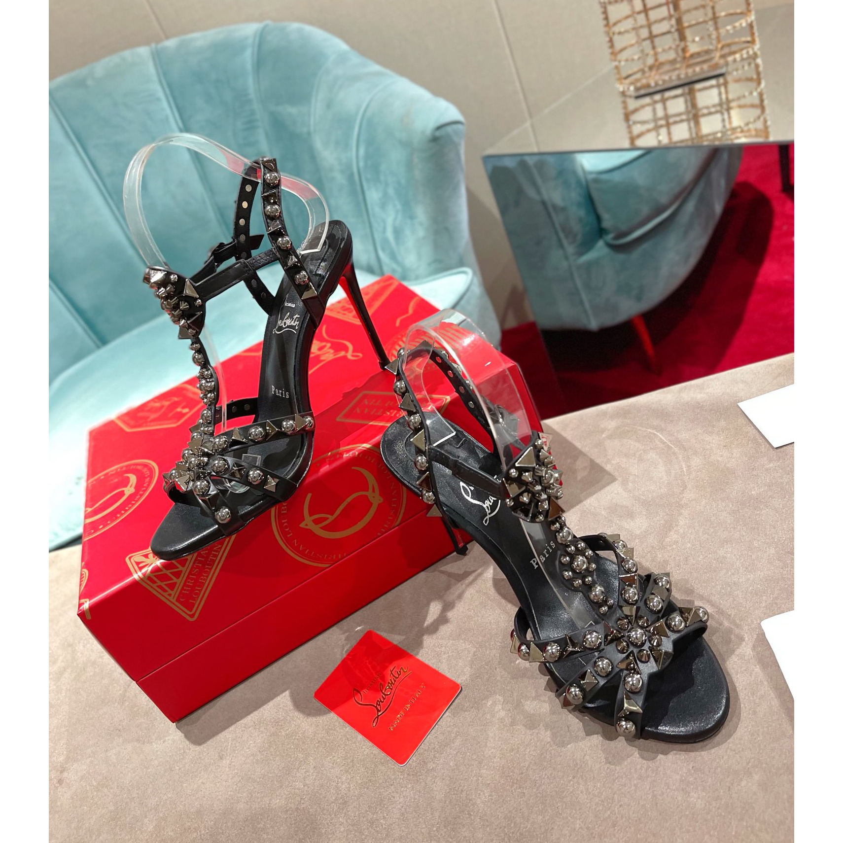 Christian Louboutin Sandal（10cm Heel Height） - DesignerGu