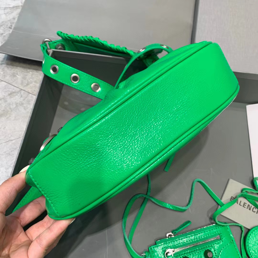 Balenciaga Le Cagole XS Shoulder Bag In Green(26-12-6cm) - DesignerGu