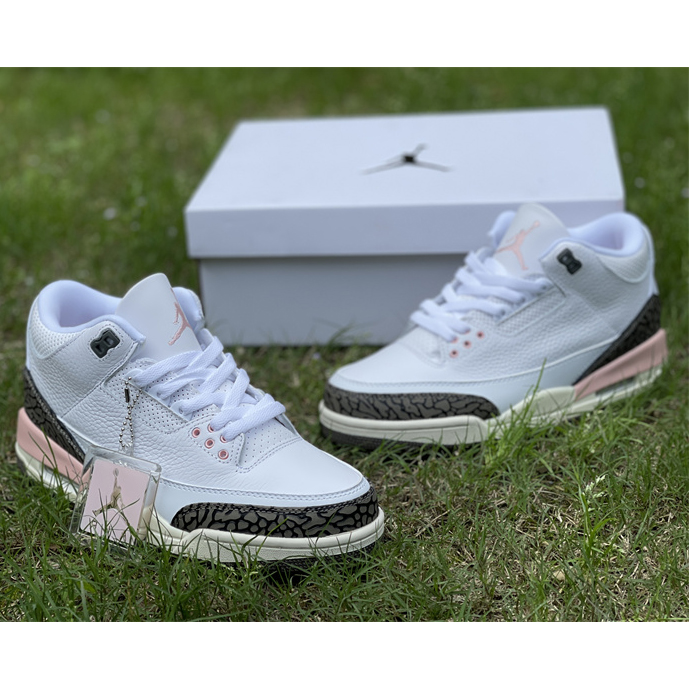 Air Jordan 3 Wmns 'Atmosphere' Sneakers   CK9246-102 - DesignerGu