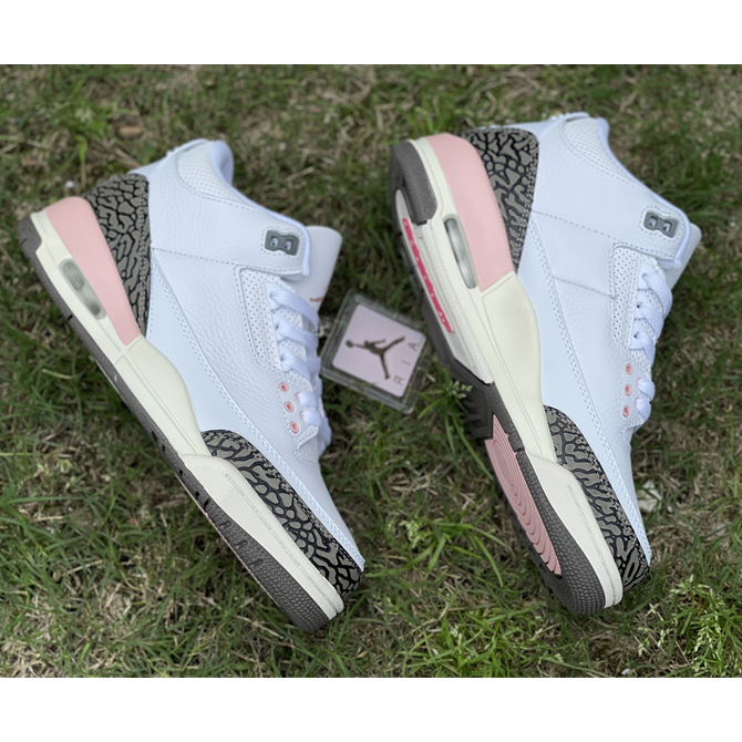 Air Jordan 3 Wmns 'Atmosphere' Sneakers   CK9246-102 - DesignerGu