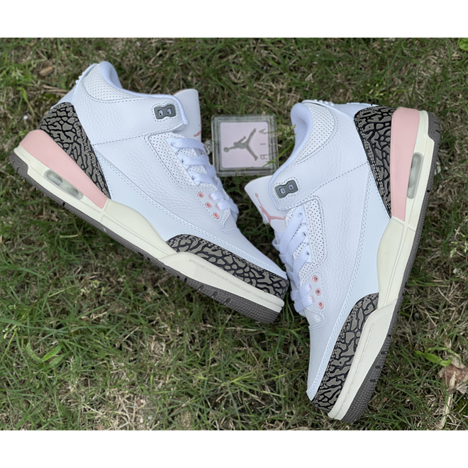 Air Jordan 3 Wmns 'Atmosphere' Sneakers   CK9246-102 - DesignerGu