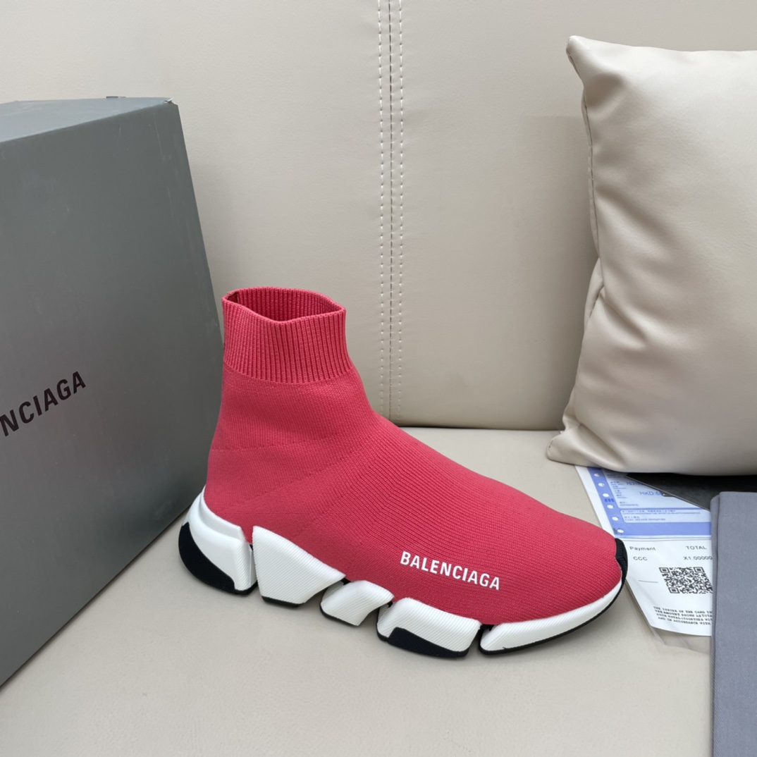 Balenciaga  Speed 2.0 Recycled Knit Sneaker  - DesignerGu