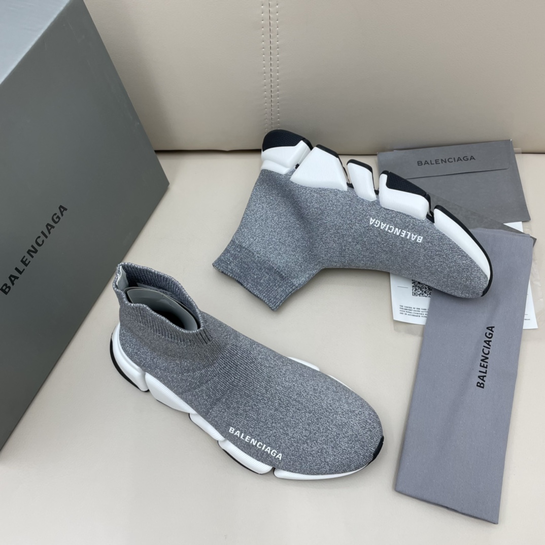 Balenciaga  Speed 2.0 Recycled Knit Sneaker  - DesignerGu