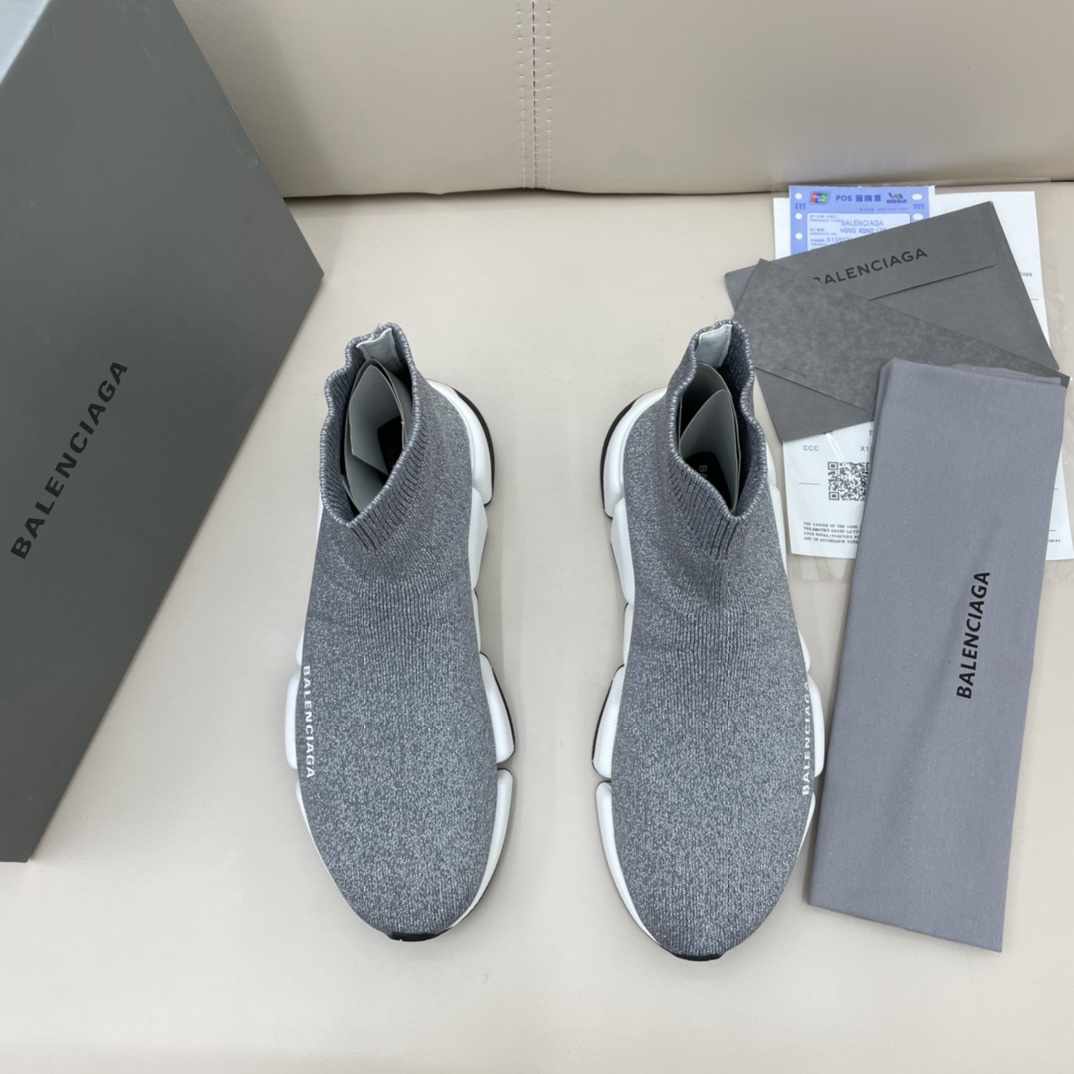 Balenciaga  Speed 2.0 Recycled Knit Sneaker  - DesignerGu