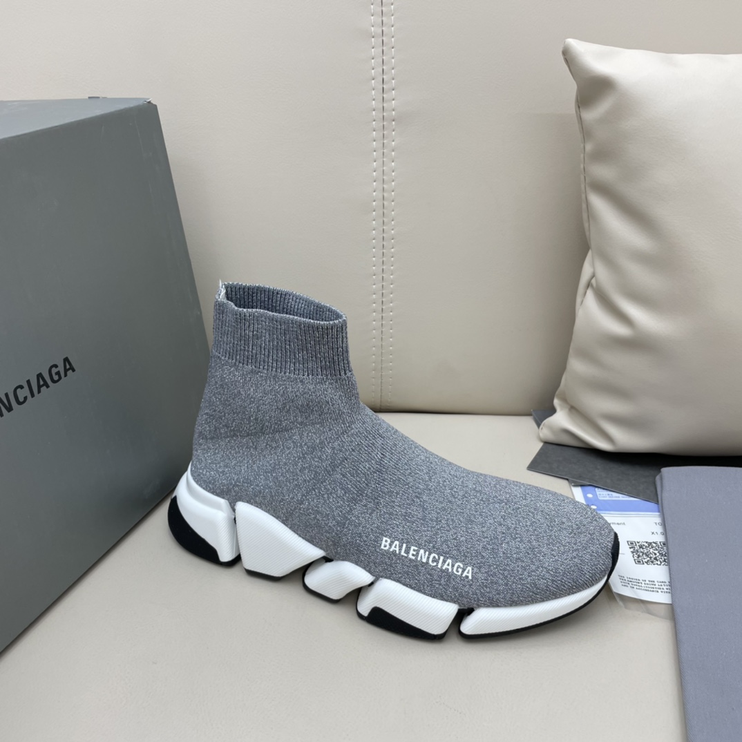 Balenciaga  Speed 2.0 Recycled Knit Sneaker  - DesignerGu