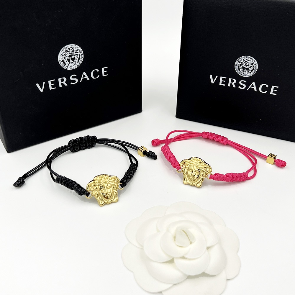 Versace Medusa Woven Bracelet - DesignerGu