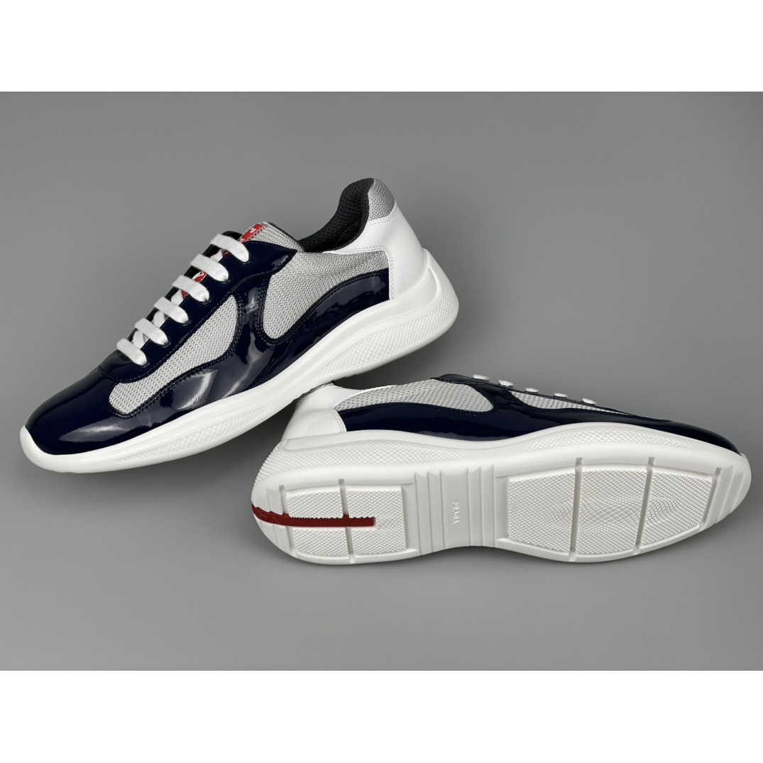 Prada Male America's Cup Sneaker In Blue(upon uk size) - DesignerGu