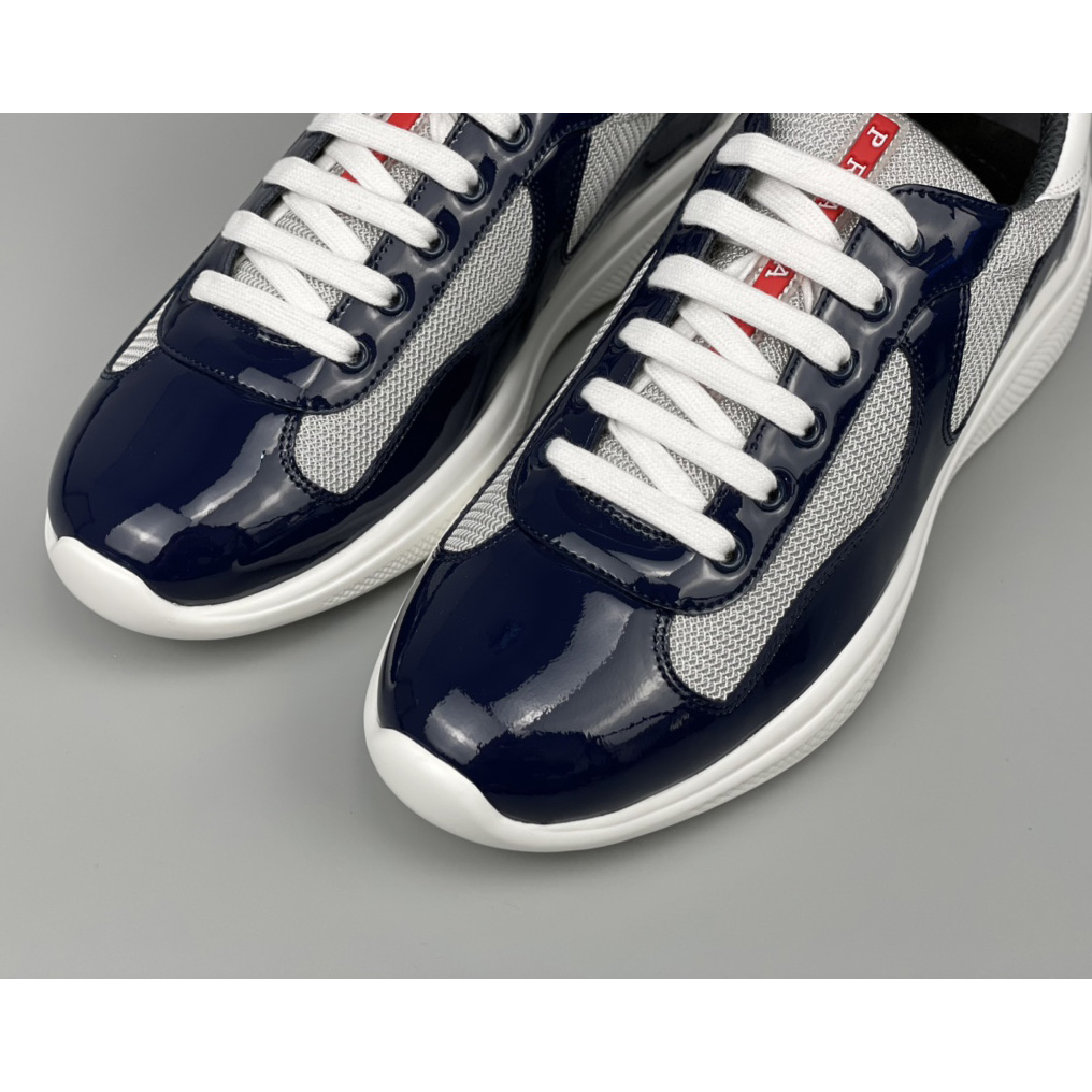 Prada Male America's Cup Sneaker In Blue(upon uk size) - DesignerGu