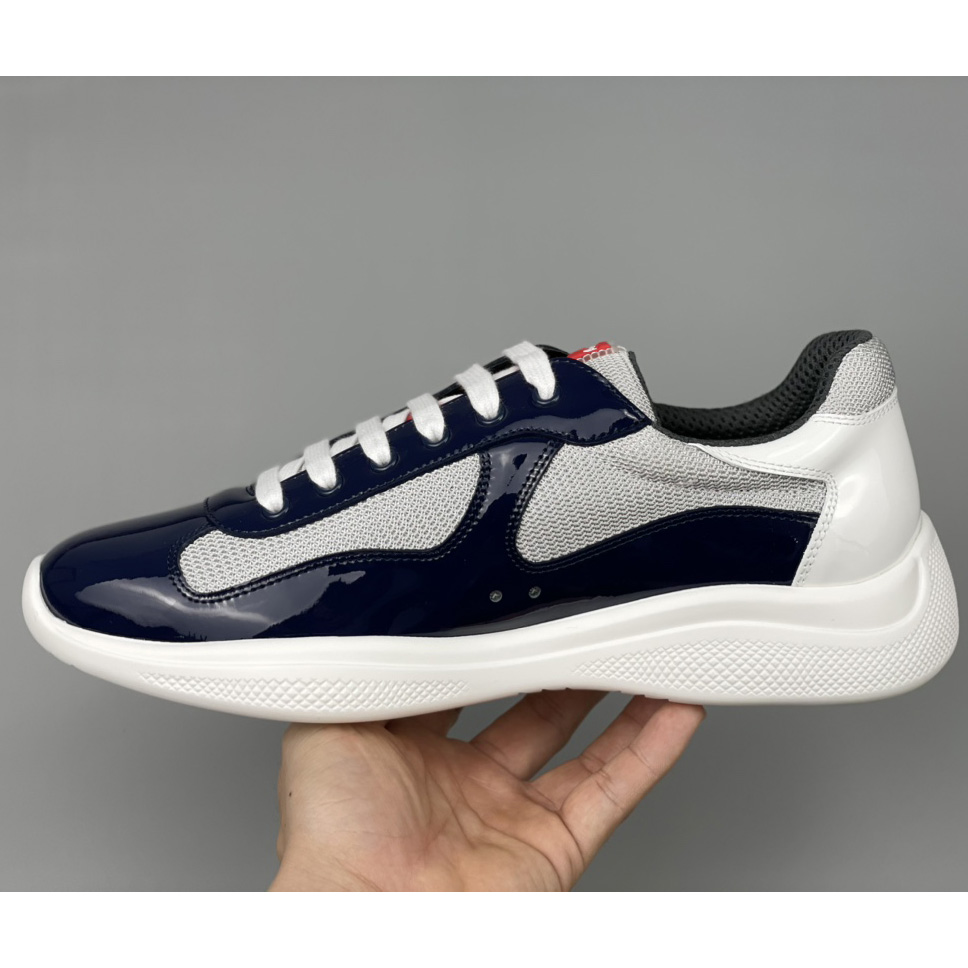 Prada Male America's Cup Sneaker In Blue(upon uk size) - DesignerGu