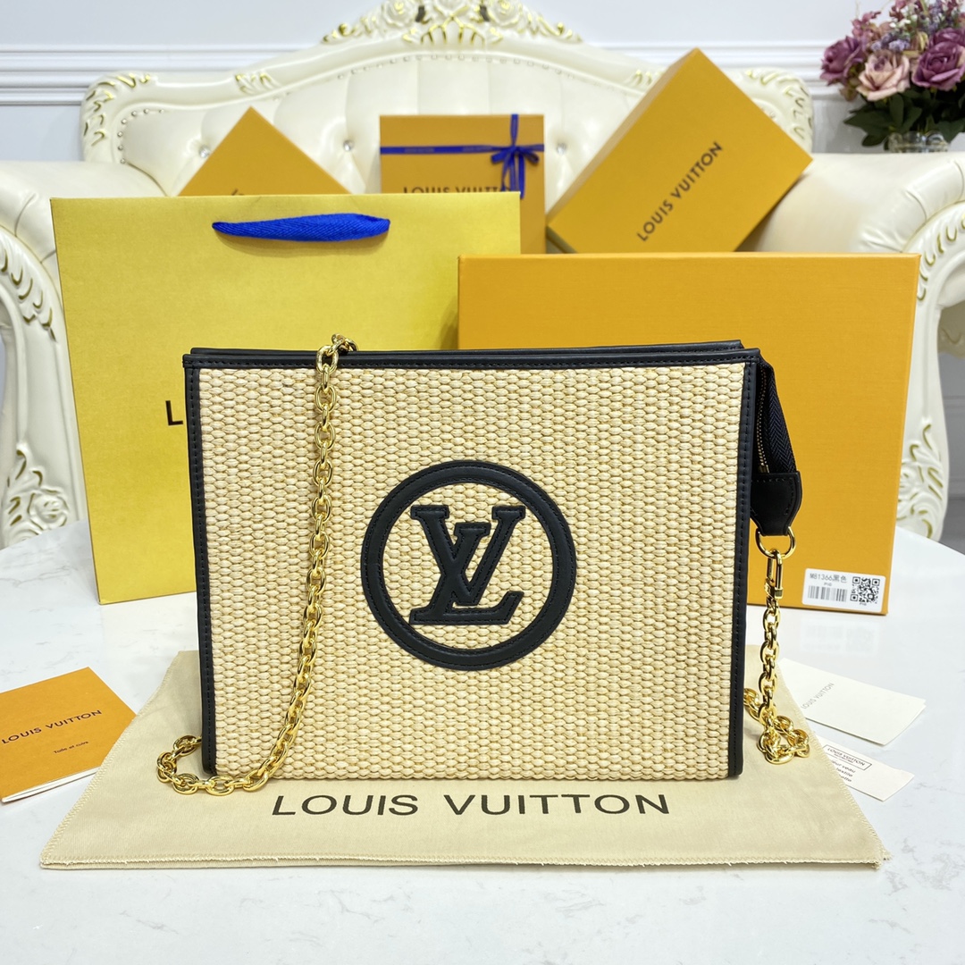 Louis Vuitton Toiletry Pouch On Chain  M81366 (26-20-5cm) - DesignerGu