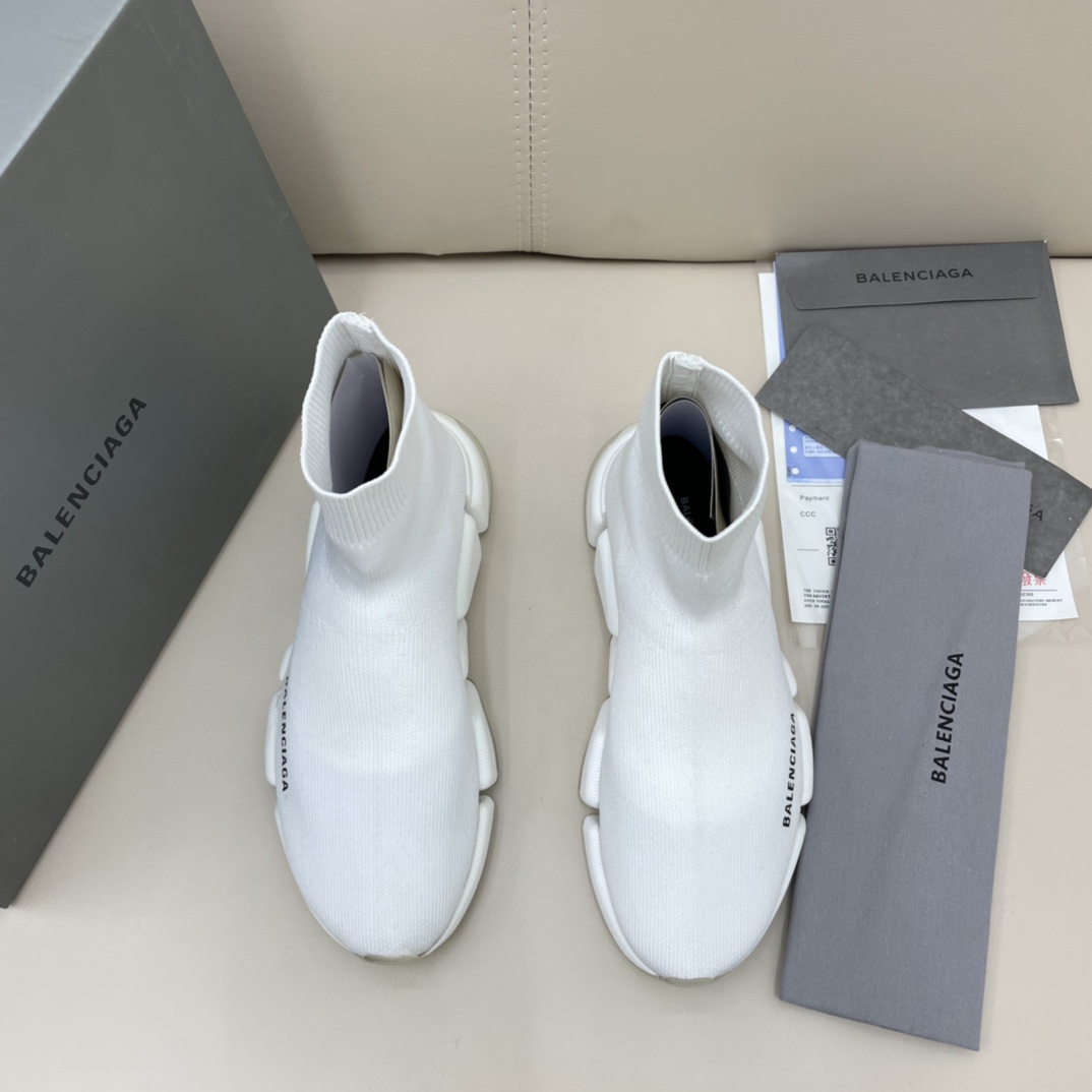 Balenciaga  Speed 2.0 Recycled Knit Sneaker  - DesignerGu