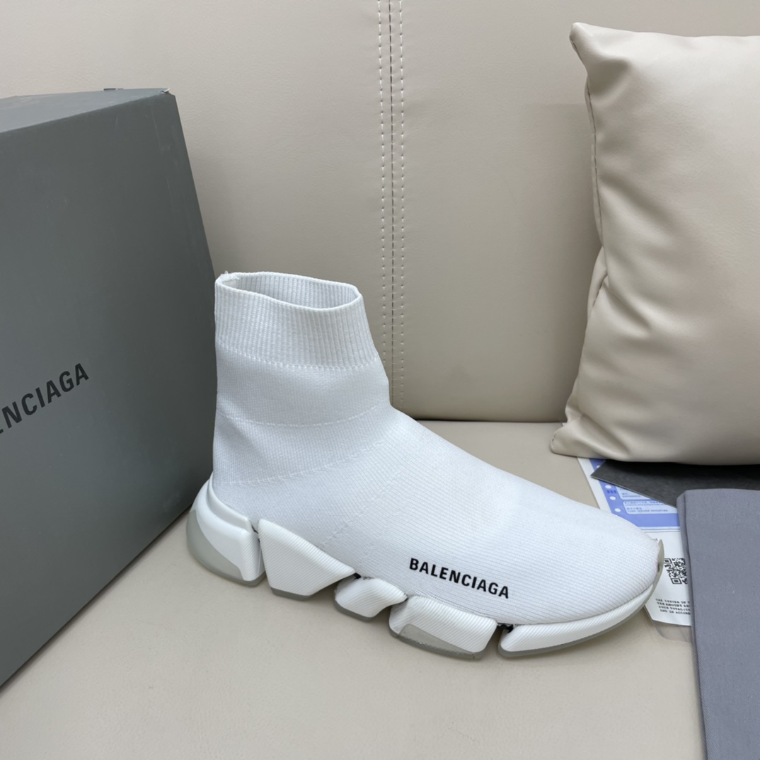 Balenciaga  Speed 2.0 Recycled Knit Sneaker  - DesignerGu