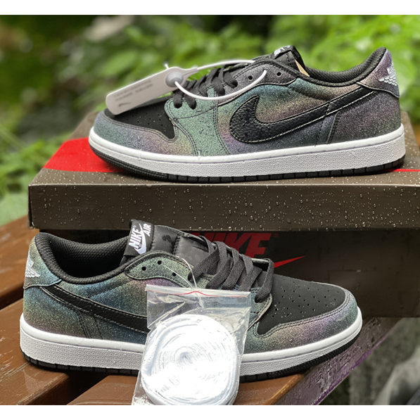 Travis Scott x Fragment x Air Jordan 1 Low'Military Blue'Sneaker   DM7866-199 - DesignerGu