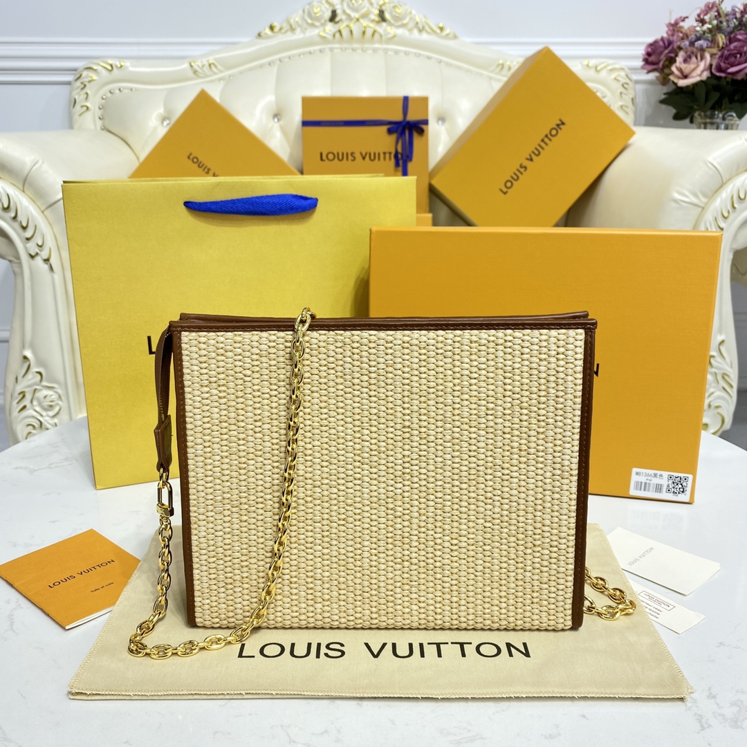 Louis Vuitton Toiletry Pouch On Chain  M81366 (26-20-5cm) - DesignerGu