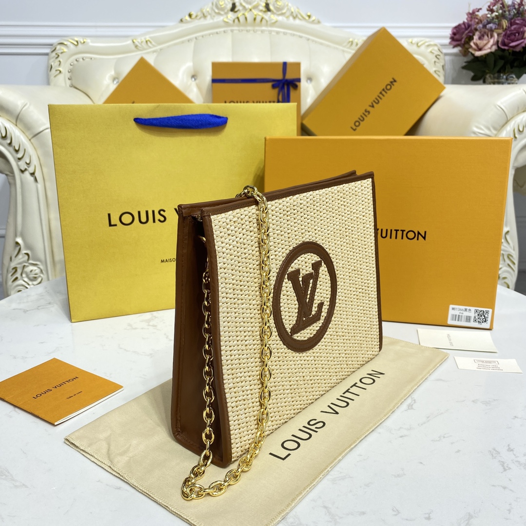 Louis Vuitton Toiletry Pouch On Chain  M81366 (26-20-5cm) - DesignerGu