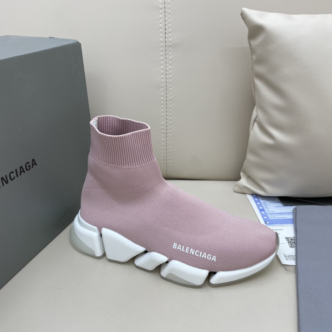 Balenciaga  Speed 2.0 Recycled Knit Sneaker  - DesignerGu